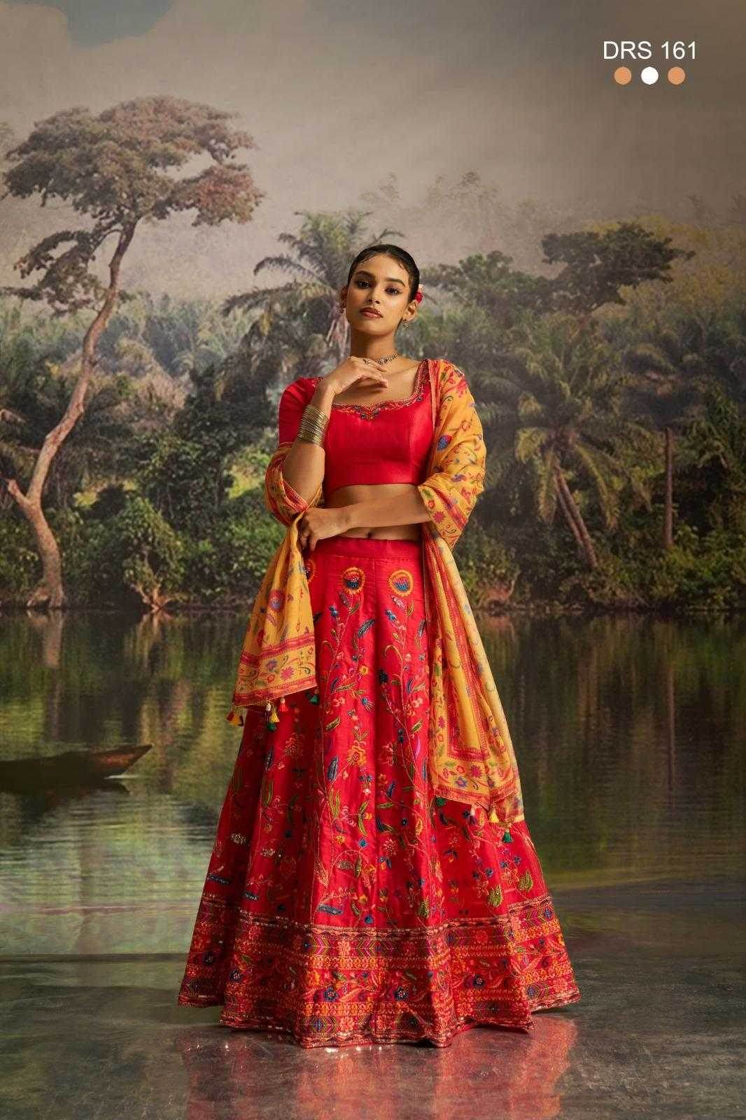 Zari Silk Zari Work Lehenga - MYLUXURY LANE ENTERPRISE